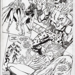 Original Art - Marvel - X-Men:Hidden Years