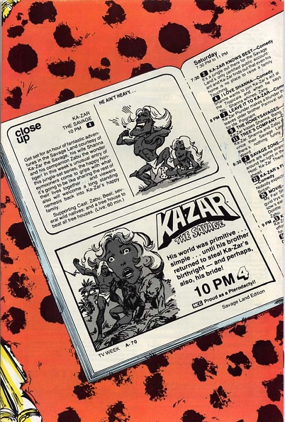 kazar 32 backcover